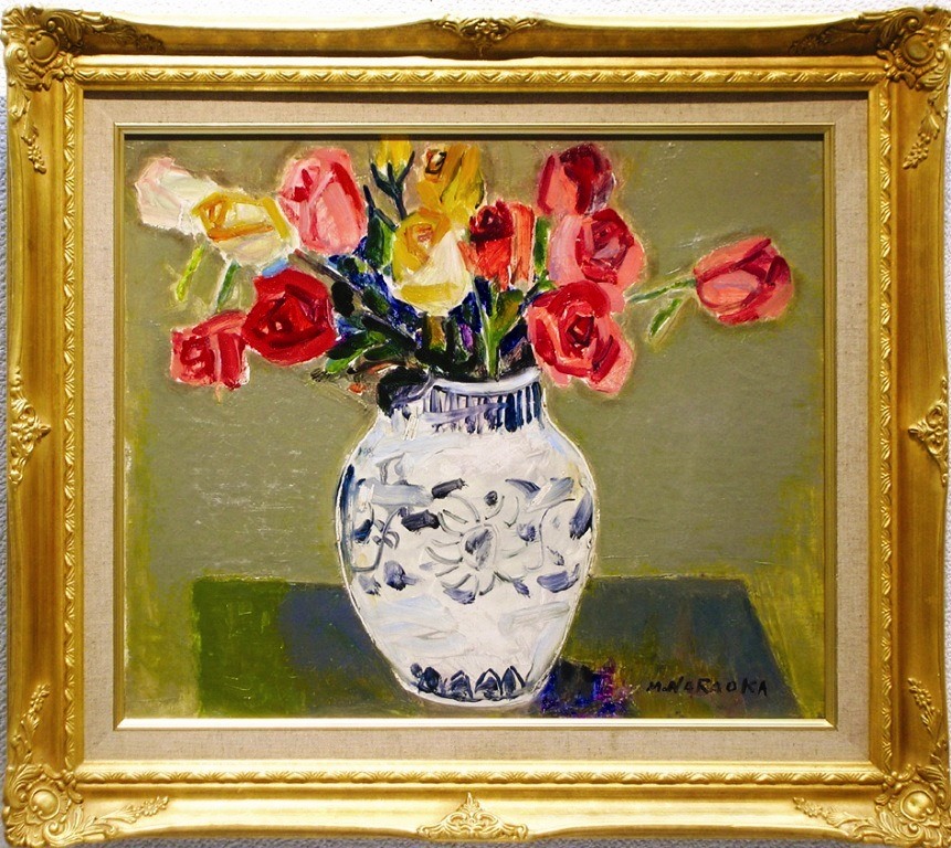 楽天市場】奈良岡正夫 「仔山羊」 油彩4号 : 小野画廊