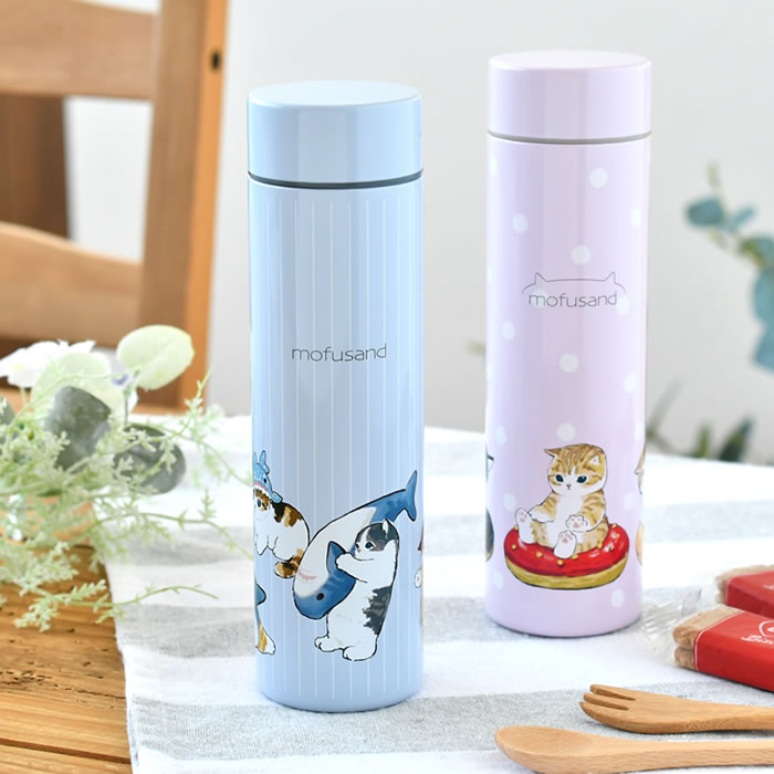 東亜金属 ステンレスボトル 400ml mofusand モフサンド 猫 モフサンド