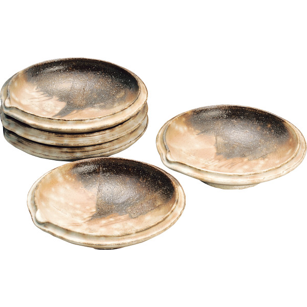 萩焼 三戸逸雄作 御本手 取皿5枚揃 | シャディギフトモール