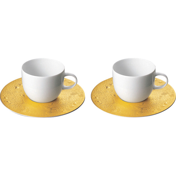 ローゼンタール 魔笛ゴールド ペアコーヒー碗皿 | シャディギフトモール