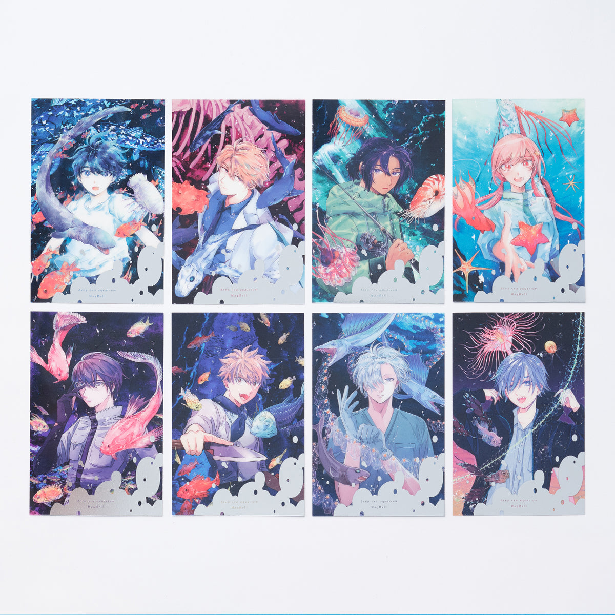 マグメル深海水族館』クリアポストカード⑧（知波田涼） – 新潮ショップ