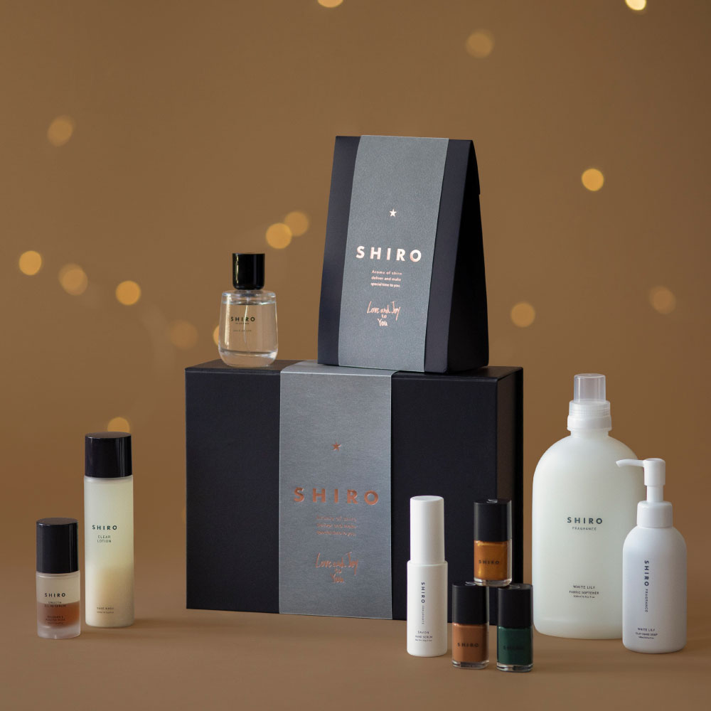 大切な人を想って選ぶ HOLIDAY GIFT | 新製品情報 | SHIROオフィシャル