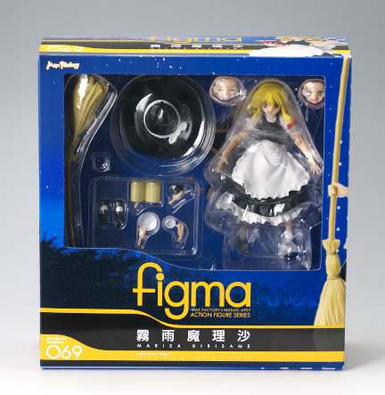 レビュー】Max Factoryfigma 069 [東方project ] 霧雨 魔理沙