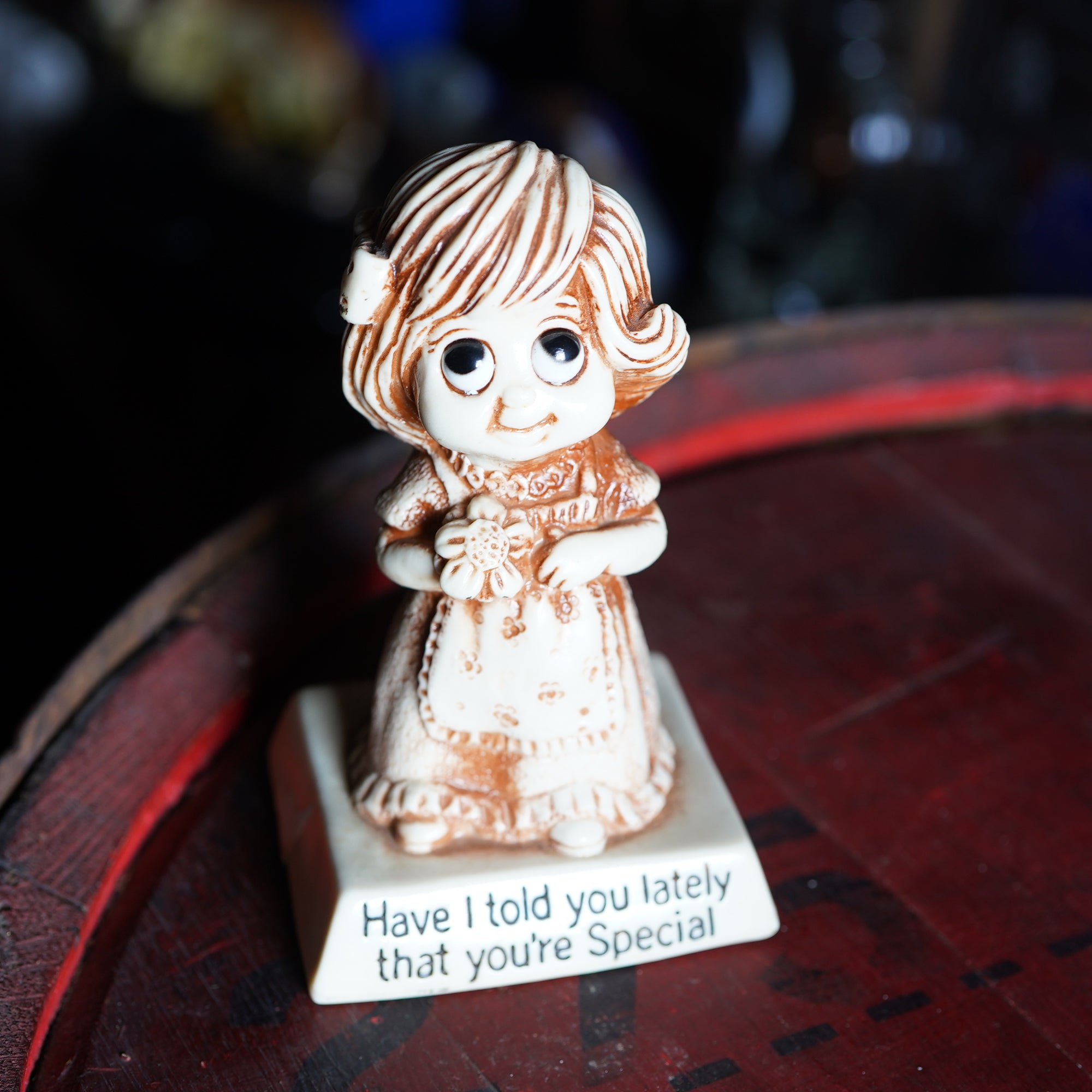 4体セット 70's メッセージドール PEACE ピースマーク シリースカルプ