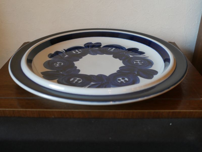 ARABIA【Anemone/アネモネ】34cm 大皿 アラビア 北欧 – smileantiques