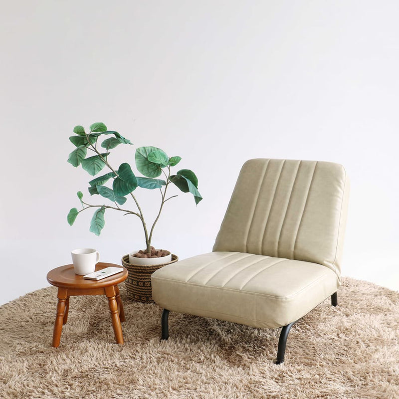 一人掛けソファー ワンピーソファー SF-3488IV 【直送品】 返品