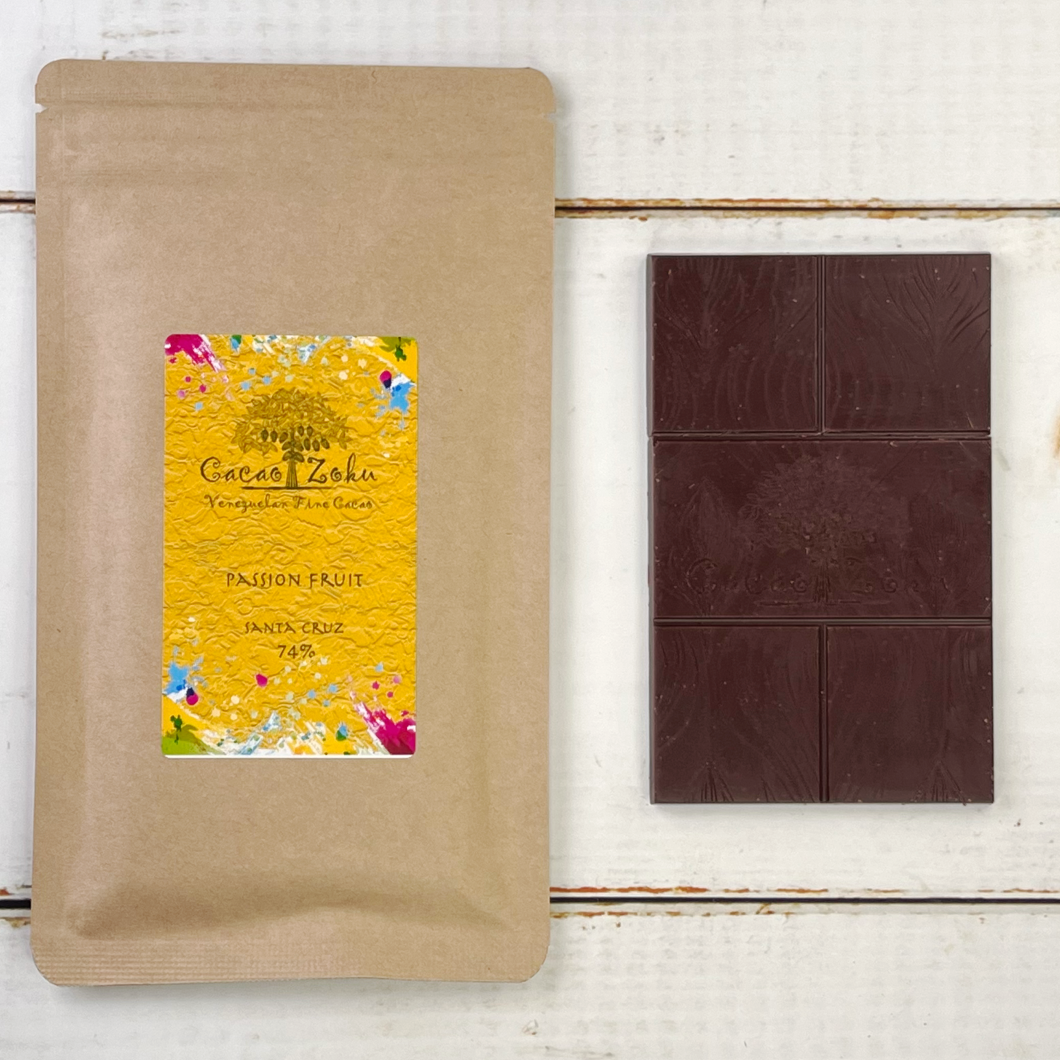 Cacao Zoku / パッションフルーツ＆ベネズエラブレンド | ショコラナビ