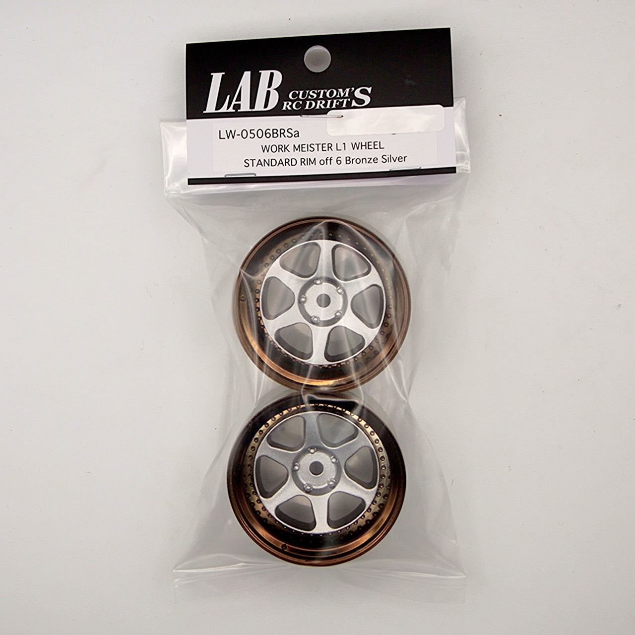 WORK MEISTER L1 6mm - 8mm SILVER- BRONZE LIP [LAB] LW-0506BRSA LW