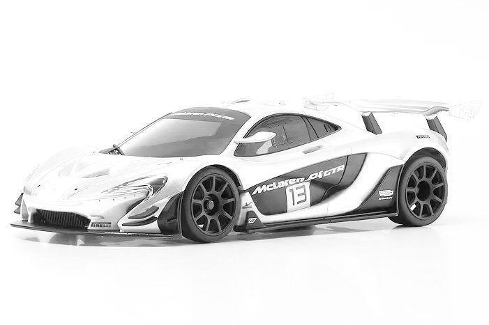 Mini-Z 1-28 McLaren P1 GTR White body set (w-Wheel) (unpainted) F