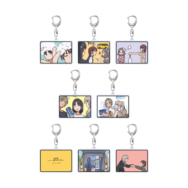 ガールズバンドクライ】EDイラスト トレーディングアクリル