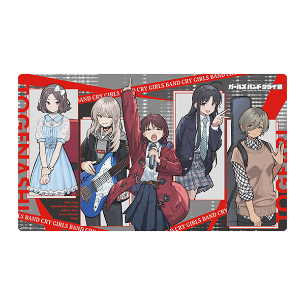 ガールズバンドクライ】 ガールズバンドクライ展デスクラバーマット