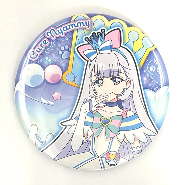 わんだふるぷりきゅあ！】バースデー缶バッジ（キュアニャミー）: 雑貨