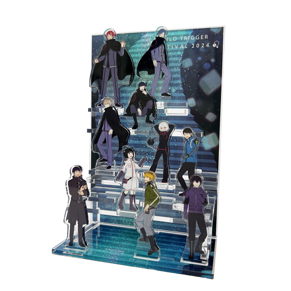ワールドトリガー】フェスティバル2024 アクリルジオラマ: 雑貨｜東映