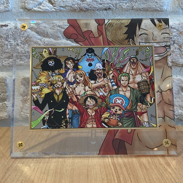 ワンピース】麦わらストア10周年記念プレート -10th PARTY！-: 雑貨