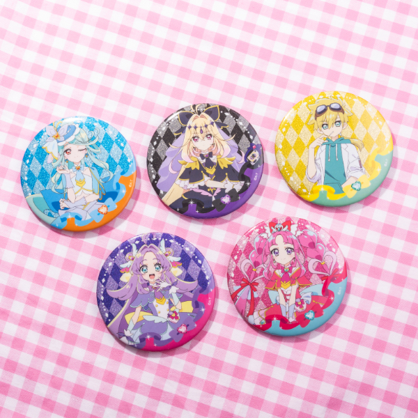 予約】【名探偵プリキュア！】キラキラ缶バッジ ジェット先輩: 雑貨