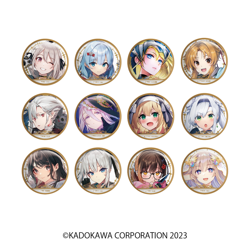 ファンタジア文庫35周年記念 トレーディング描き下ろし缶バッジ A（12