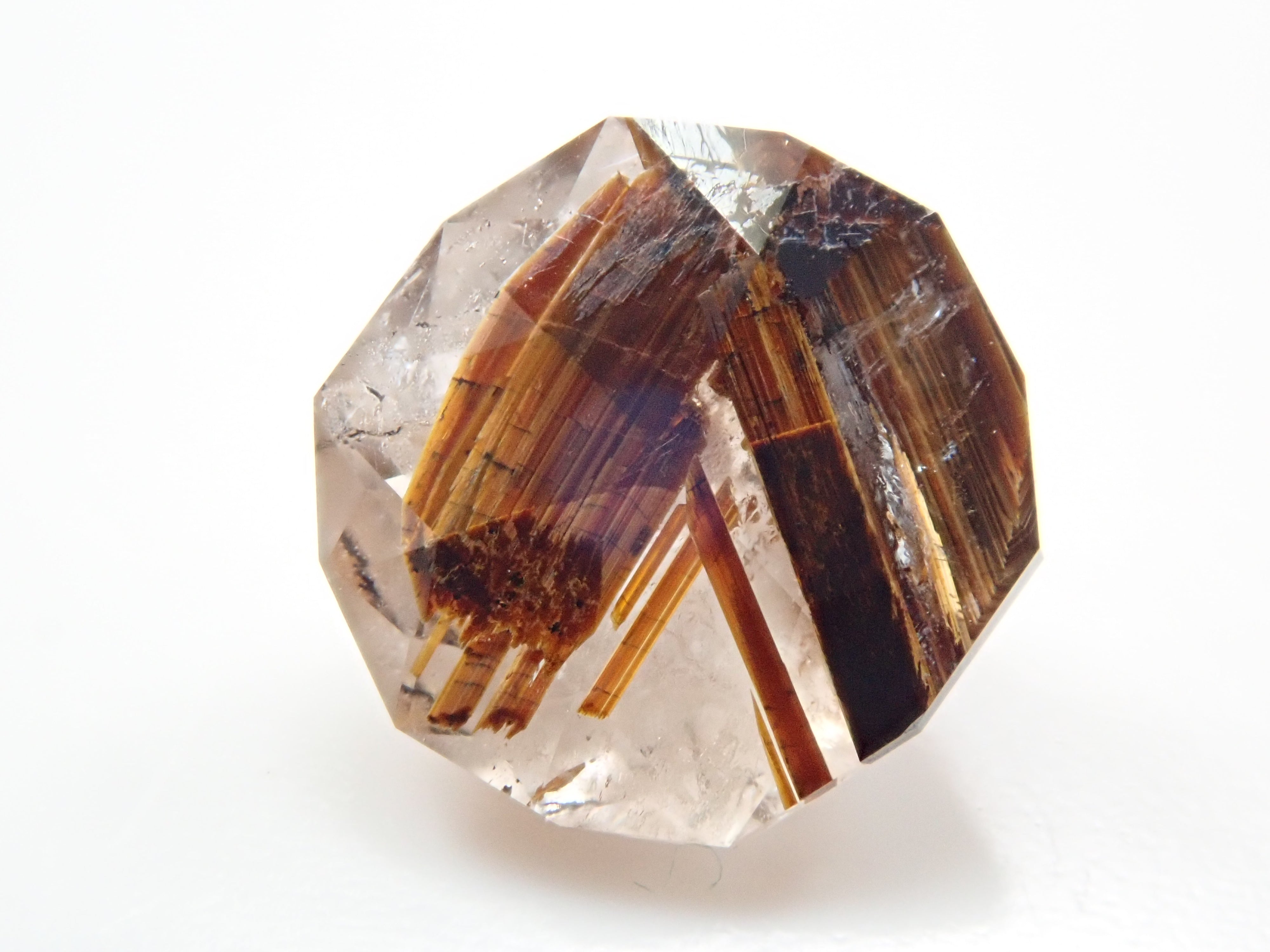 Copper rutilated quartz 1.165ct loose