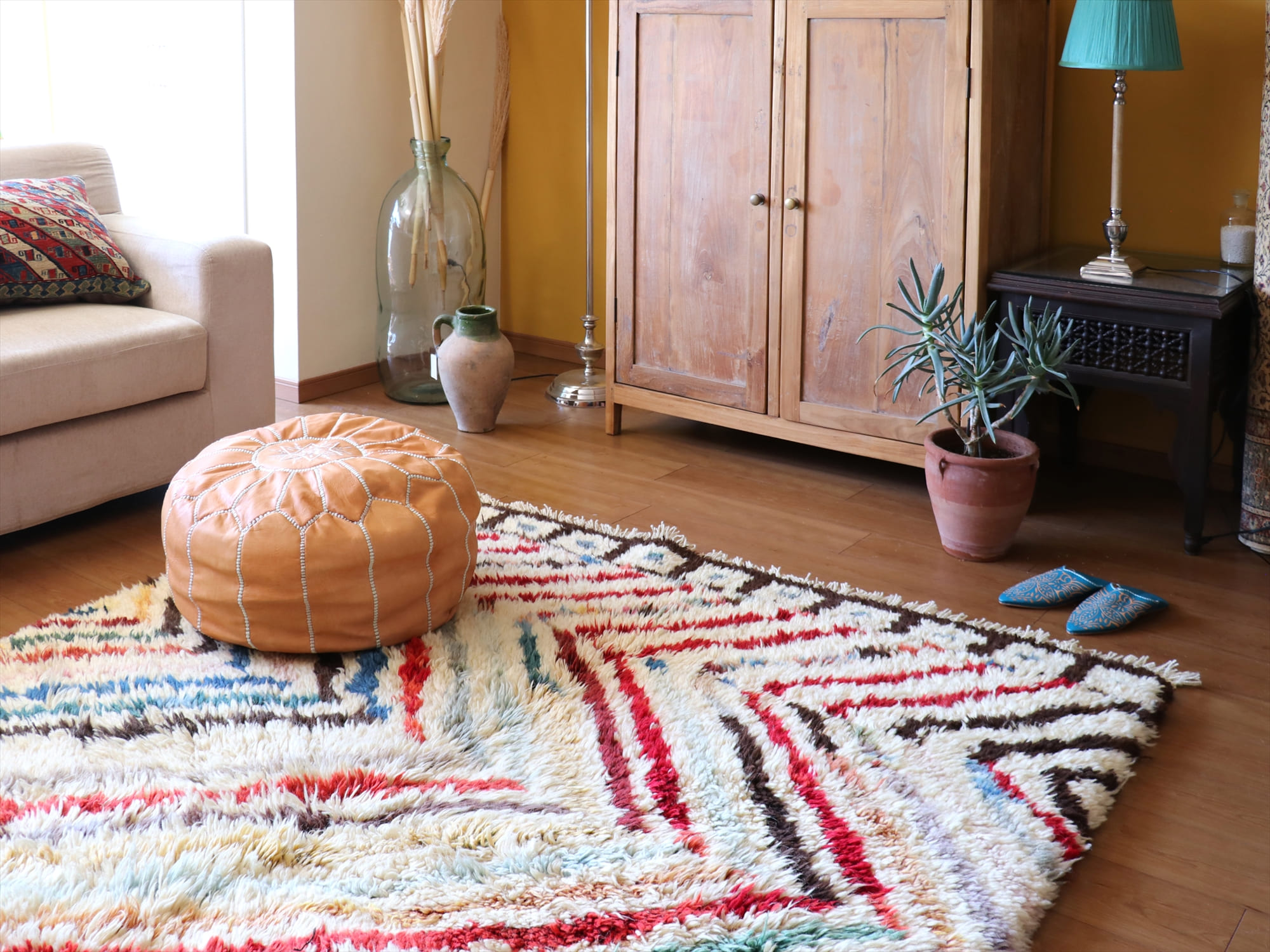 キリムスタイル / トライバルラグ 部族絨毯 Tulu トゥル トルコ