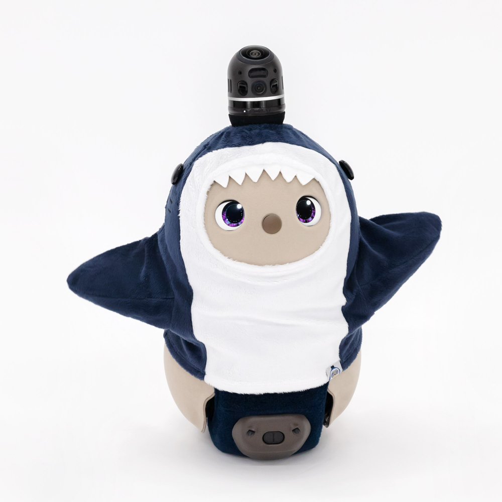 がぶっとサメベロアカットソー（ネイビー） | LOVOT ウェブストア