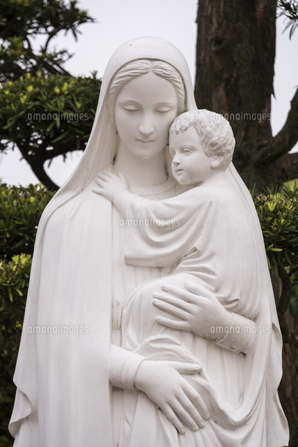 カトリック浦上教会（浦上天主堂）の聖母マリア像[10573004541]の写真