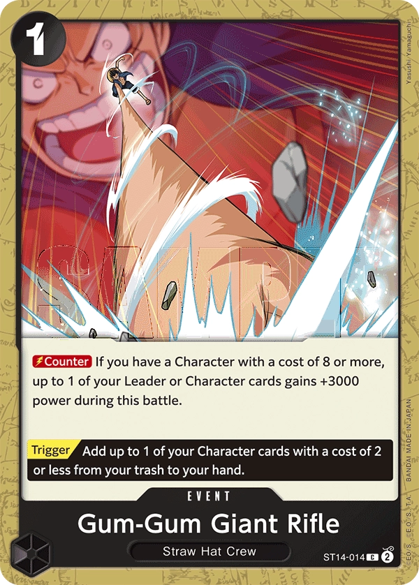 ST14-014 Gum-Gum Giant Rifle One Piece Card Game Card | One Piece