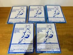 k0206-04☆未使用 エヴァンゲリオン 綾波レイ Tシャツ まとめて5点