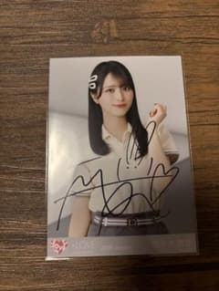 イコラブ 佐々木舞香 直筆 生写真 ポロシャツ チュウ - メルカリ