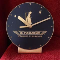 矢沢永吉 It's only YAZAWA 88年シルエット 置き 時計 - メルカリ