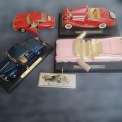 マイスト Maisto ミニカー 車 ジャンク 4台 バイク1台 年代物 ②