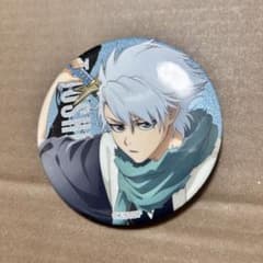12 BLEACH 日番谷冬獅郎 グリッター缶バッジ ブリーチ ジャンプ