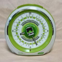 山手線 駅メロ 電波目覚まし時計 日車夢工房 発車メロディクロック JR