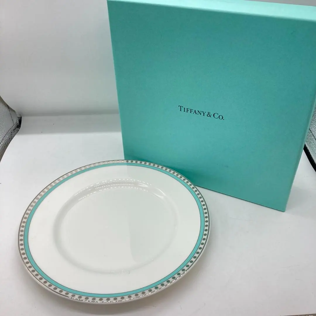 2026年最新】ティファニー プラチナブルーバンド プレート4枚セットの