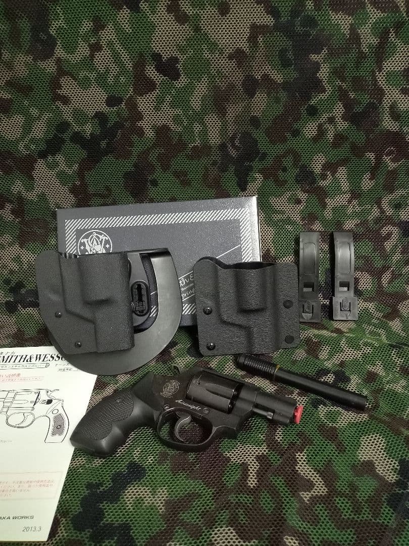 チーフスペシャル(タナカ製ガスガン)&カイデックスホルスター Amazon.co.jp: 国内製造品 六七五 千束の銃 専用 カイデックス