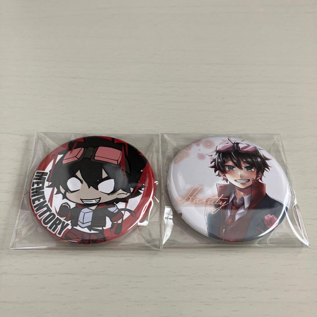 メメントリ はるてぃー 缶バッジ - メルカリ