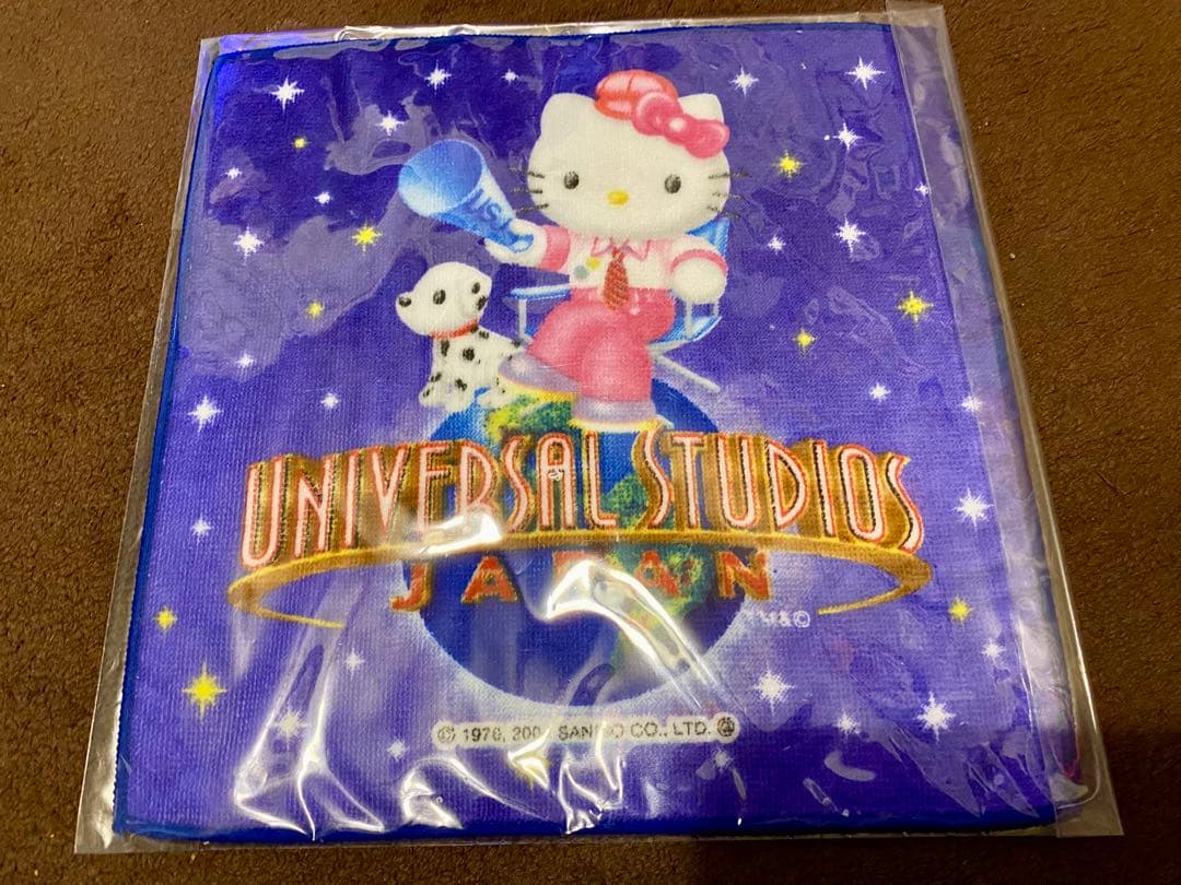 激レア❗️Hello kittyご当地タオルハンカチ！希少！ハーモニーランド