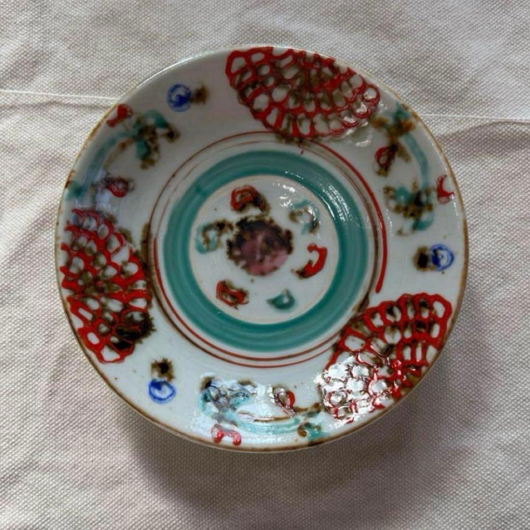 伊藤聡信　色絵 伊藤聡信 さん 色絵 小皿 未使用 - メルカリ