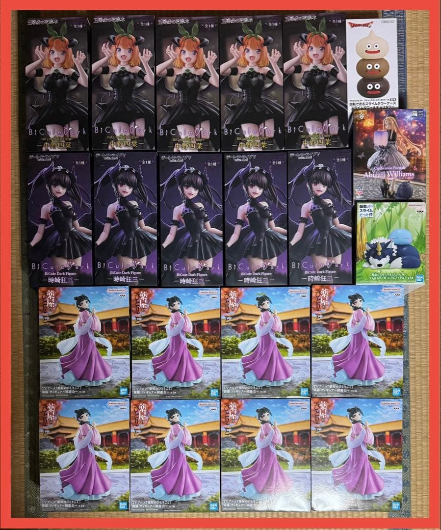 21点フィギュア まとめ売り 薬屋のひとりごと 猫猫 中野四葉 時崎狂三 美少女 薬屋のひとりごと」猫猫“これ、毒です”…園遊会の豪華衣装で立体化♪ 新