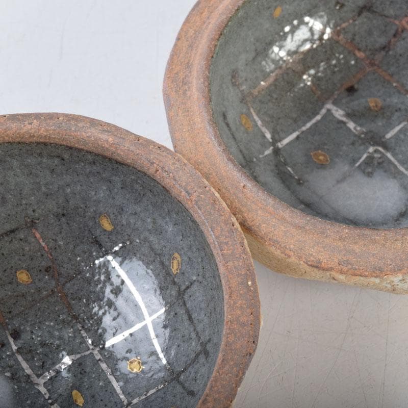 茶道具 小川勲作 金彩 残雪 香合 共箱 V 8775 - メルカリ