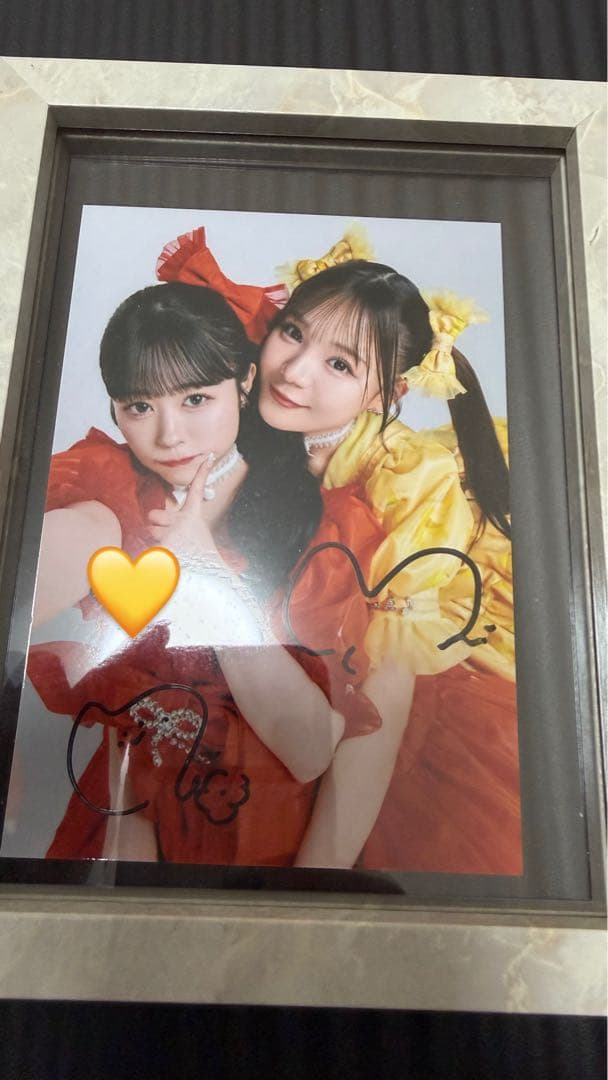 古澤里紗　佐野愛花　サイン　チェキ　パネル 20250606_144428_o_41741952.jpg