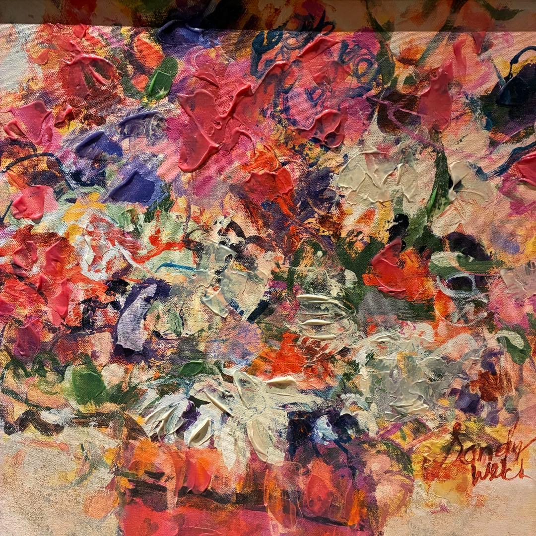 Francfranc アートボード SANDY WELCH絵画フランフラン - 絵画本当に