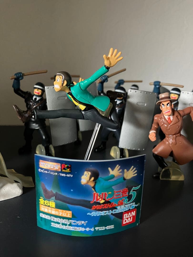 HGシリーズ ルパン三世 5カリオストロの城 フィギュアセット - メルカリ