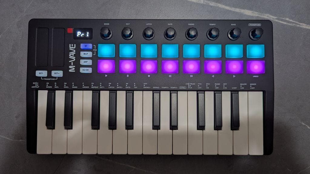 M-WAVE SMK-25 II MIDIキーボード - メルカリ