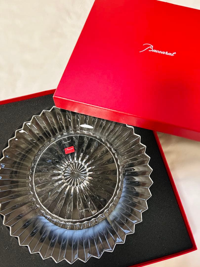 【新品未使用】Baccarat バカラ ミルニュイ プレート 26cm 楽天市場】Baccarat バカラ ミルニュイ プレート 26cm 2104544