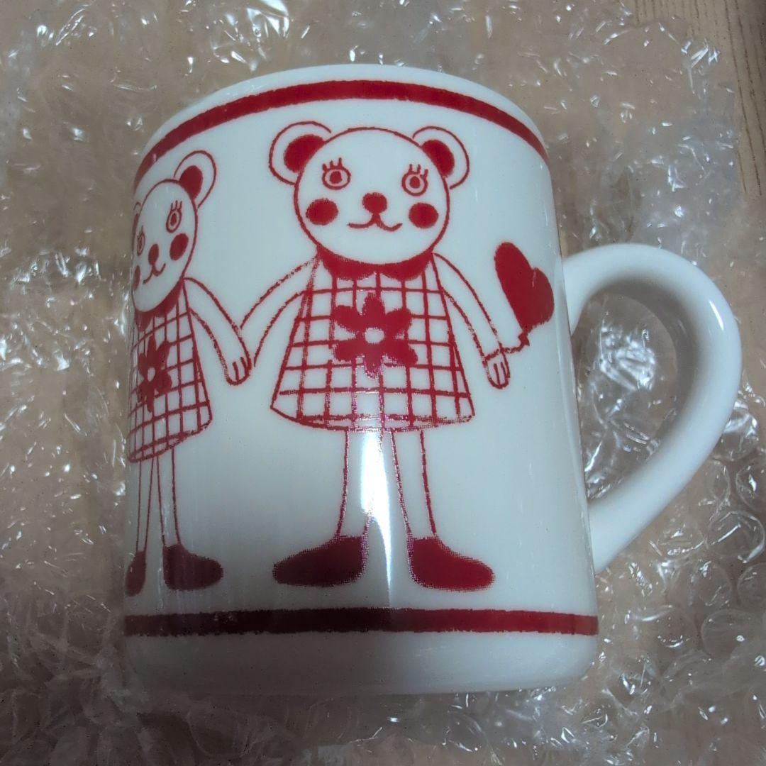 【激レア商品】カーリーコレクション クマデザインマグカップ 再入荷♡クリスマスマグカップ - カーリーコレクション