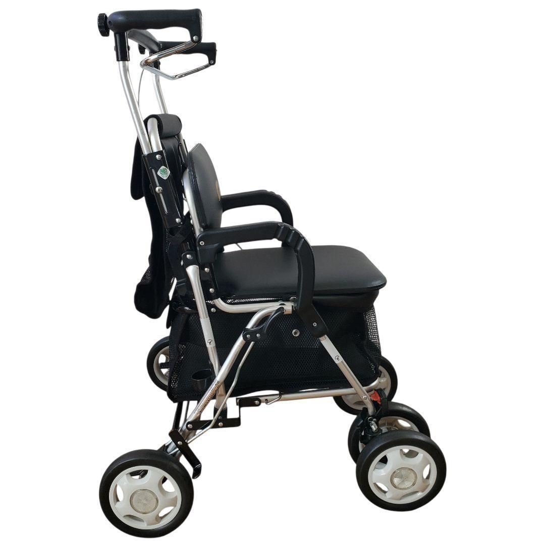 希少】【美品】幸和製作所 WALKING STICK II レザー 手押し車 - メルカリ