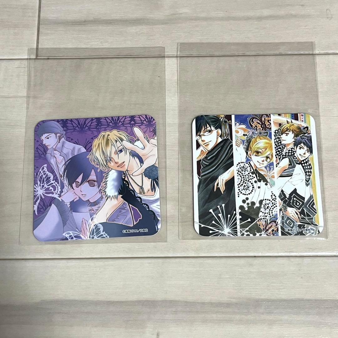 桜蘭高校ホスト部 コラボカフェ コースター - メルカリ