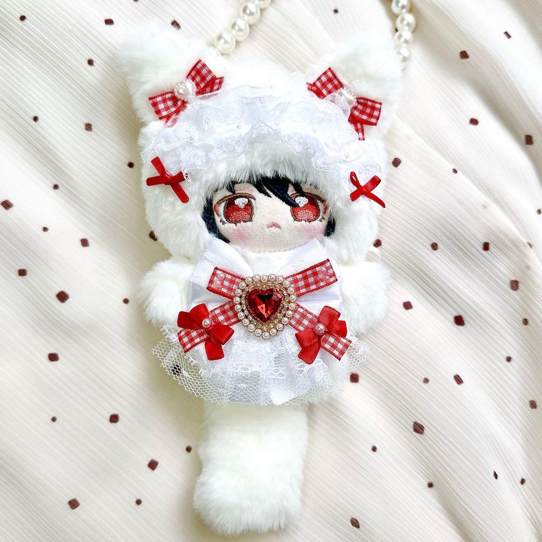 あんスタ いつぬい ぬい服 着ぐるみ もこもこ ねこ 赤 - メルカリ