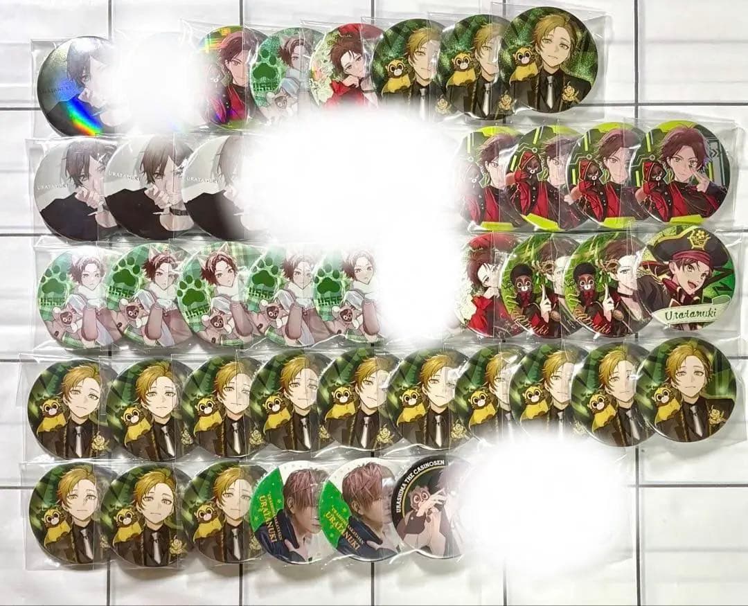 浦島坂田船 うらたぬき 缶バッジ まとめ売り - メルカリ