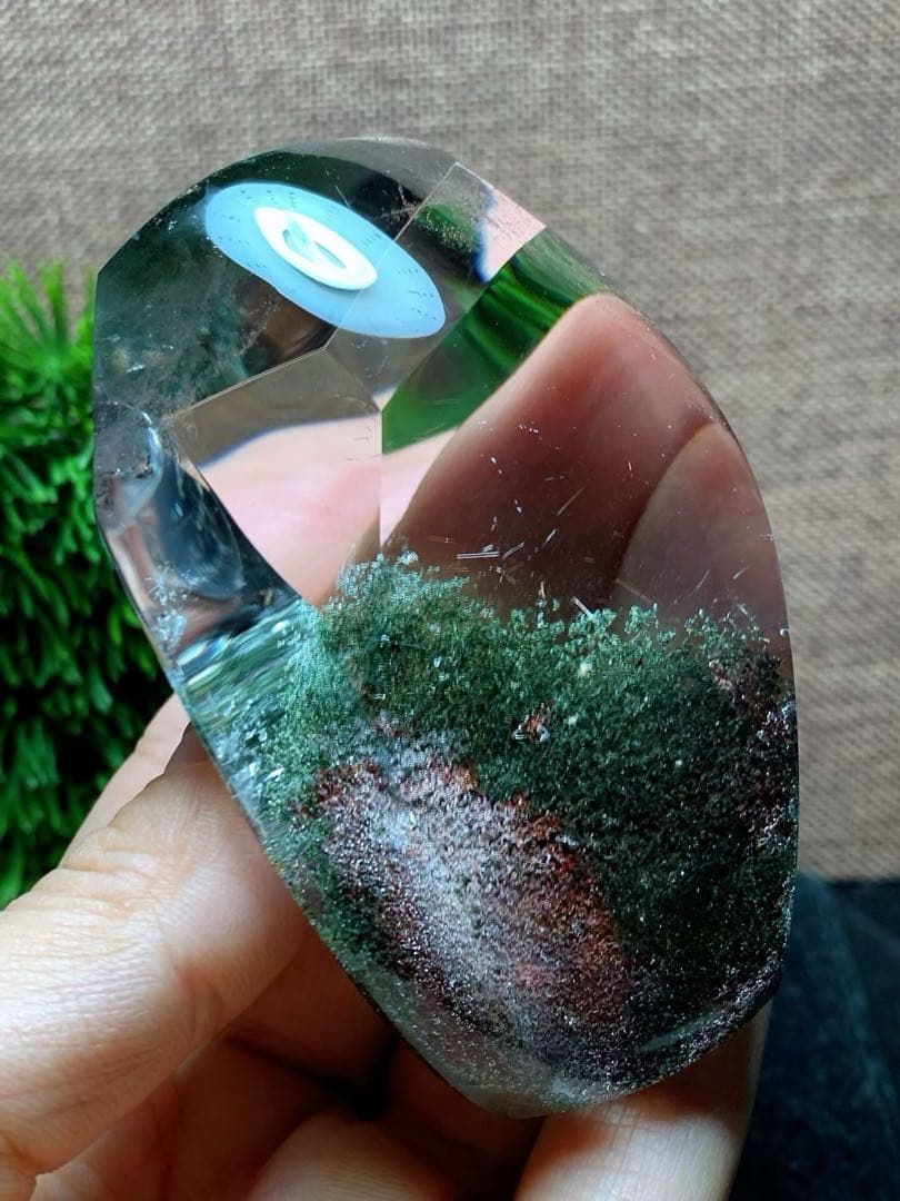 ⭐︎【天然】ガーデン クォーツ 置物 183.4g