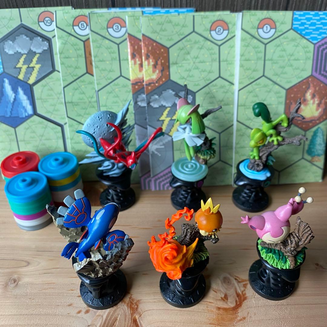 ポケモンバトルフィギュア海洋堂6個セット - メルカリ